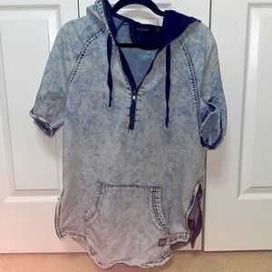 Hudson Denmi hooded shirt sz. L